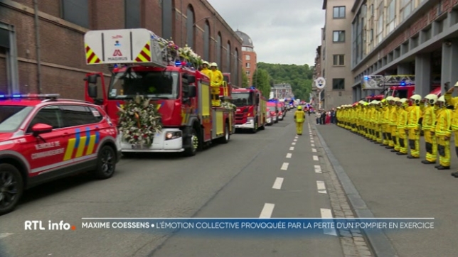 Les plus hautes autorités du pays ont assisté cet après-midi aux funérailles du sapeur Maxime Coessens. Au-delà des proches et des amis de Maxime Coessens, c'est la Belgique entière qui a rendu hommage à l'homme du feu.