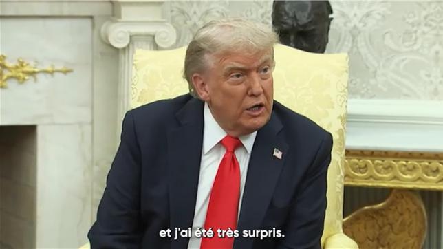 Donald Trump très surpris par les critiques d'Elon Musk.