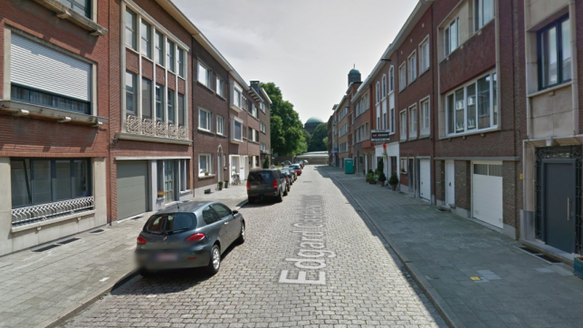 La rue Edgar Casteleinstraat