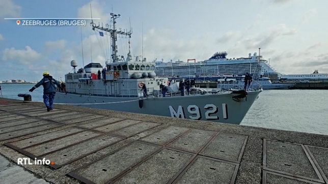 La frégate belge M921 Lobelia est de retour au port de Zeebruges après une importante mission stratégique de l'OTAN en mer Baltique (Baltic Sentry). La mer Baltique est un théâtre d'opérations important pour la lutte contre les mines marines, en particulier dans le contexte de la guerre en Ukraine.