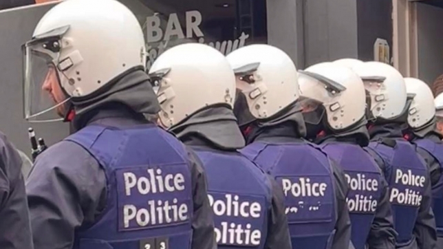 Policiers de la Zone de Police de Bruxelles-Nord en action