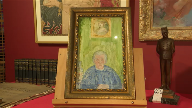 Un tableau de James Ensor a récemment refait surface, 125 ans après sa création. L'oeuvre passera sous le marteau la semaine prochaine.