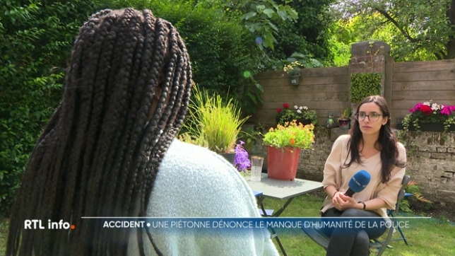 Une voiture de police en intervention a percuté une piétonne voici 10 jours non loin de la place princesse Élisabeth à Schaerbeek. La victime a été emmenée à l'hôpital. Ses jours ne sont pas en danger mais elle dénonce aujourd'hui un manque d'humanité de la part des policiers.