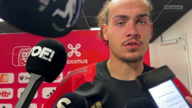 « On n’est pas encore assez solides » : Arthur Theate débriefe la victoire face au Pays de Galles