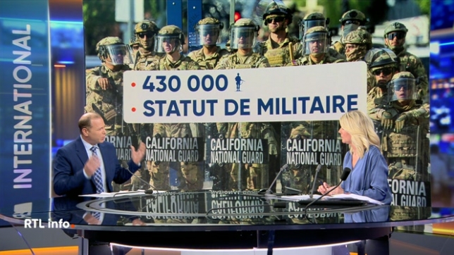 En plateau, Sébastien Rosenfeld donne son éclairage sur la Garde nationale des Etats-Unis. Qu'est-ce que la Garde Nationale ? A-t-elle déjà été déployée dans un état sans l'autorisation du gouverneur ? Que cherche Donald-Trump en déployant la Garde nationale ?