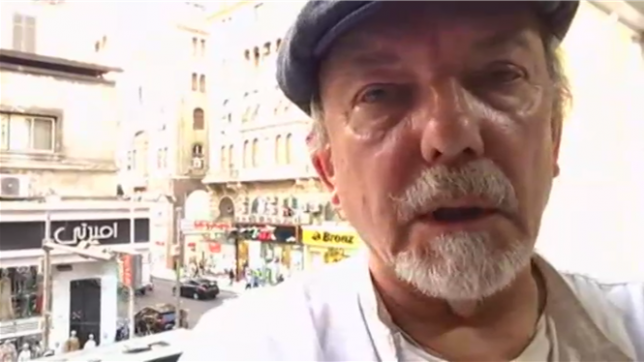 Peter est Belge et participe à la «Global March to Gaza». Un périple à travers le désert pour rejoindre la frontière palestinienne avec l'Egypte afin de protester contre les violences commises par l'armée israélienne.