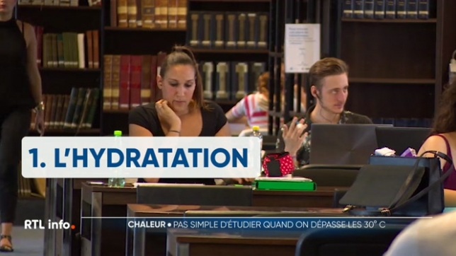 Juin est synonyme de blocus pour les étudiants. Période difficile, surtout quand il fait chaud. Charlotte Demortier est diététicienne nutrithérapeute. Pour elle, les clés de la réussite tiennent en 5 piliers : l'hydratation, le sommeil, l'alimentation, l'activité physique et la gestion du stress.