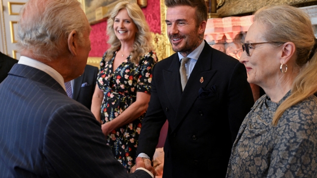 L’ancien joueur de football David Beckham anobli par le roi Charles III