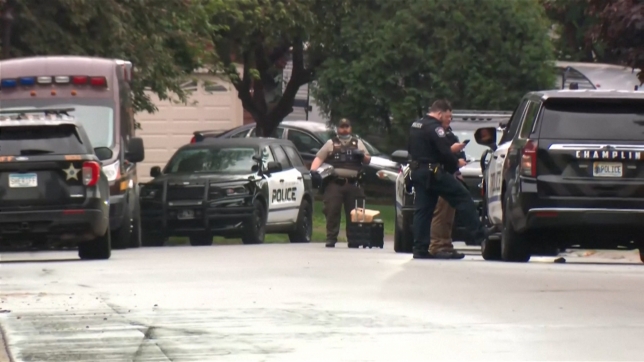 Les policiers sont déployés à Champlin, dans le Minnesota, où les faits se sont produits