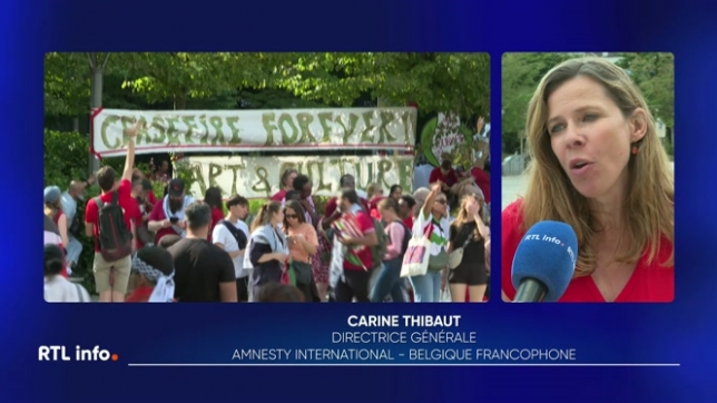 Entre 75.00 et 110.000 personnes ont défilé dans les rues de Bruxelles pour dénoncer la situation humanitaire catastrophique dans la bande de Gaza à la suite au blocus imposé par Israël. C'est du jamais vu en Belgique, comme le confirme Nicolas Lowyck.