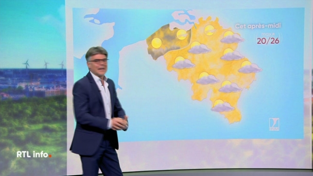 En plateau, Stephan van Bellinghen donne ses prévisions pour les prochaines heures et les prochains jours.
