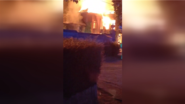 Un manoir a pris feu cette nuit à Longueville, un habitant recherché