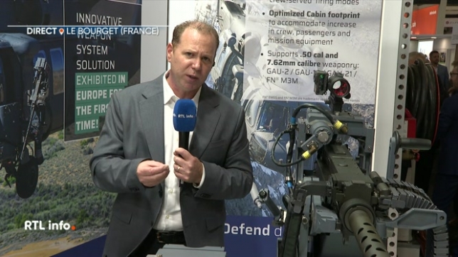 En direct du salon aéronautique du Bourget, Sébastien Rosenfeld évoque les marchés qui y sont à prendre pour les entreprises belges.