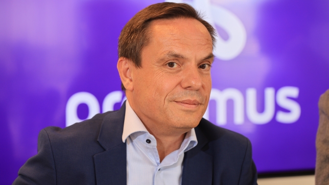 Stijn Bijnens, futur patron de Proximus, le 17 mai 2025.