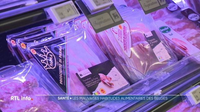 Une nouvelle enquête de Sciensano révèle que la population belge consomme encore trop d'aliments défavorables à sa santé, comme la viande rouge, de la charcuterie et de l'alcool. Les fruits et légumes ne sont quant à eux pas assez consommés.