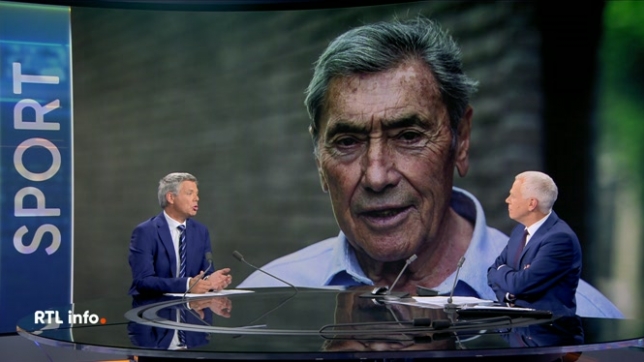 Invité en plateau, Serge Vermeiren évoque la légende d'Eddy Merckx, ses victoires durant les années 60-70. Mais a-t-il été égalé depuis, d'autant que le cyclisme a bien changé...