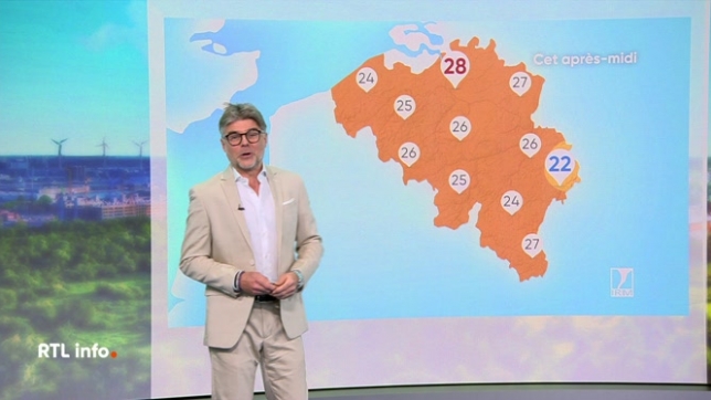 Le temps sera très ensoleillé ce jeudi avec des températures comprises entre 22°C à la côte et 26 à 28°C ailleurs. Le thermomètre grimpera à nouveau à partir de vendredi et durant tout le weekend, dépassant allègrement les 30°C dans la plupart des régions, sauf à la mer.