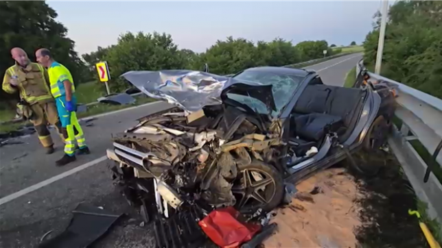 Jeudi soir vers 21 heures, un grave accident s’est produit sur la chaussée Fernand Deliège à Beaumont, dans le Hainaut.