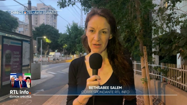 La correspondante de RTL Bethsabée Salem fait le point ce soir à Tel Aviv. Israël a été visé par des tirs de missiles en riposte aux frappes américaines sur l'Iran. Et Téhéran a semble-t-il utilisé un nouveau missile capable de percer le dôme de fer israélien.