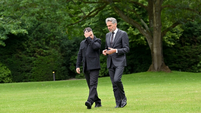 Volodymyr Zelensky et Dick Schoof (premier ministre néerlandais)