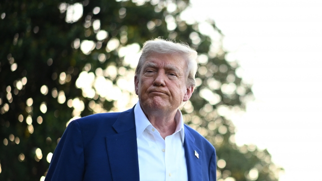 Donald Trump à la Maison Blanche avant son départ pour le sommet de l’OTAN.