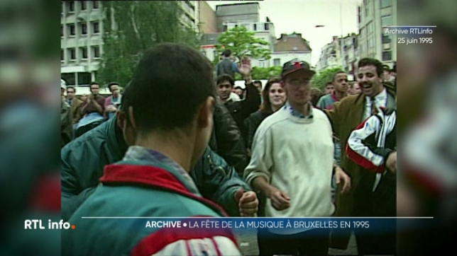 Raï, jazz, chanson française, musique slave, notes classiques, tous les styles de musique étaient joués dans les rues de Bruxelles, pour le plus grand bonheur des amateurs rassemblés pour partager des moments de convivialité. Souvenirs du 25 juin 1995.