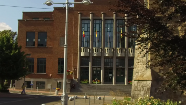 L’hôtel de ville de Quaregnon.