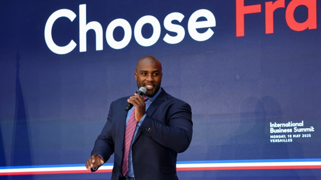 Teddy Riner a remporté deux titres de champion olympique.