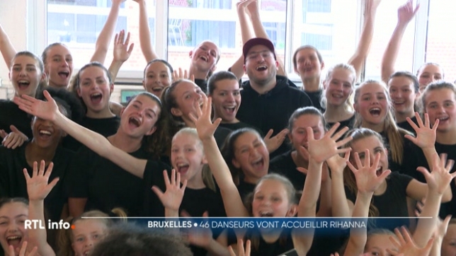 Parmi ceux qui vont avoir la chance d'approcher Rihanna et peut-être même de lui taper dans l'œil, 50 jeunes danseurs belges qui lui ont préparé une chorégraphie exclusive. Ils sont tous impatients de vivre ce moment unique. Plongée dans les répétitions.