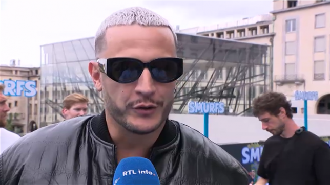 DJ Snake était également présent à Bruxelles pour la grande première du film des Schtroumpfs
