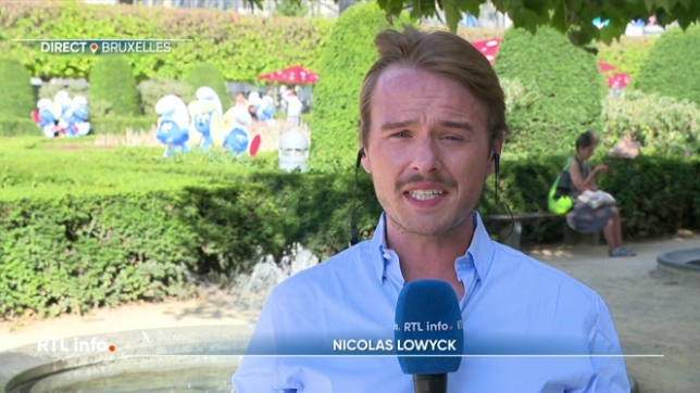 La première mondiale des Schtroumpfs, le film a lieu ce samedi au Square. Une grande première en présence notamment de Rihanna, voix de la Schtroumpfette, avant la sortie officielle en salles le 16 juillet. Nicolas Lowyck fait le point.