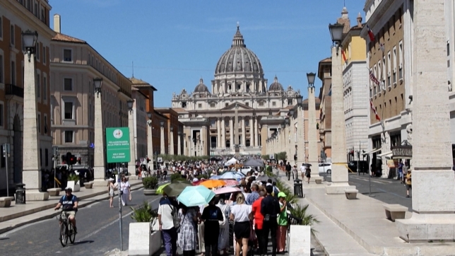 Vague de chaleur à Rome
