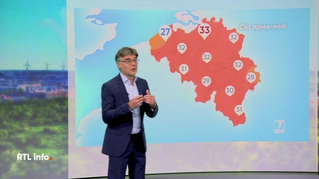 Les températures vont grimper jusqu'au 2 juillet.