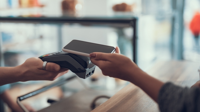 Paiement sans contact - Illustration