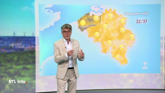 En plateau, Stephan van Bellinghen donne ses prévisions pour les prochaines heures et les prochains jours.