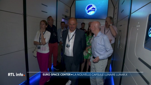 L'Euro Space Center de Transinne a présenté sa nouvelle attraction. LUNAR.X, c'est son nom, vous invite à vivre une mission spatiale en direction de la Lune comme si vous y étiez.