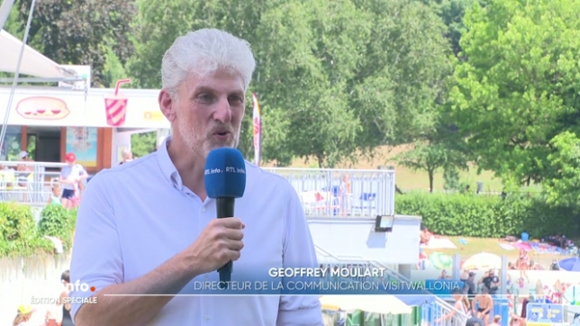 Invité du RTL info, le directeur de la Communication de Visit Wallonia propose quelques activités aquatiques bienvenue pour trouver de la fraîcheur par cette chaleur extrême. Il est également possible de découvrir la Wallonie en se passant de sa voiture, comme sur la route Unesco par exemple.