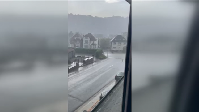 Après la chaleur, la pluie à Jambes