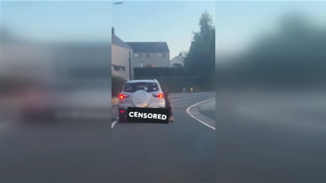 Victoria, une habitante de la région liégeoise, a partagé ce triste spectacle sur Facebook.