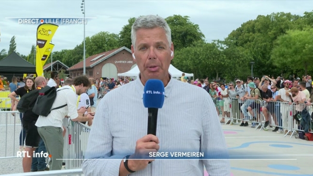 Serge Vermeiren nous fait vivre l'ambiance sur place en direct.