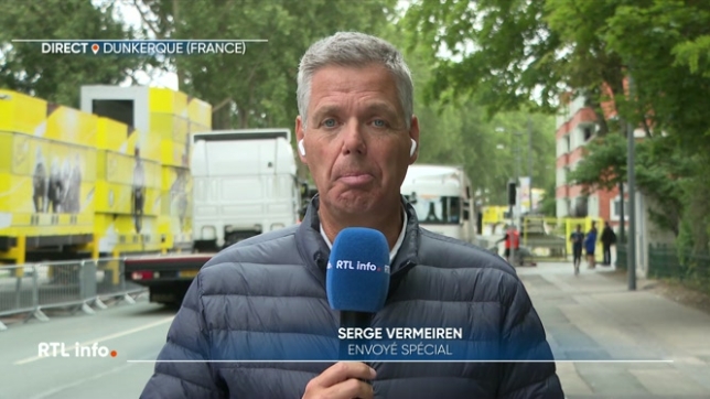 La troisième étape qui reliait Valenciennes à Dunkerque a été marquée par plusieurs chutes et l'abandon du maillot vert, le Belge Jasper Philipsen. Compte-rendu avec Serge Vermeiren, envoyé spécial RTL info.
