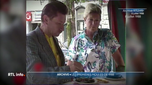 Notre archive du jour nous emmène déguster un plat typique des vacances, en bord de mer. Les moules de Zélande : vous êtes nombreux à en consommer, la saison débute maintenant. Le 8 juillet 1988, elles débarquaient déjà en Belgique.
