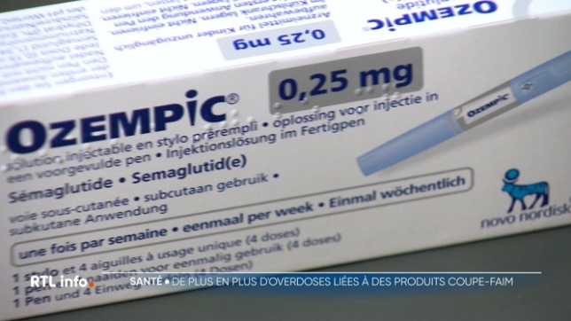Le centre antipoison signale une augmentation des overdoses dues à des coupe-faim comme l'Ozempic. Environ 40 cas en 6 mois, contre 50 sur l'entièreté de l'année 2024. Ces overdoses sont dues au fait que les patients ne sont pas toujours bien informés sur la manière de prendre ces médicaments.