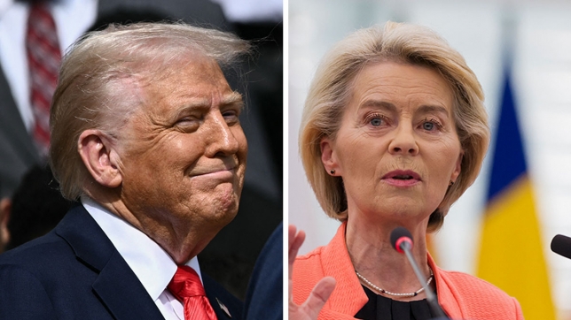 Donald Trump et Ursula von der Leyen