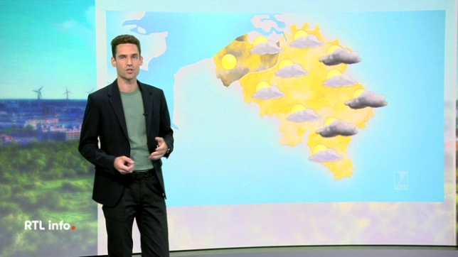 En plateau, Amaury Detrooz donne ses prévisions pour les prochaines heures et les prochains jours.