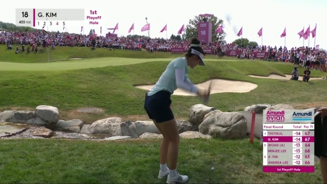 Golf Amundi Championship: Jeeno Thitikul et Grace Kim partent pour se départager sur un dernier trou