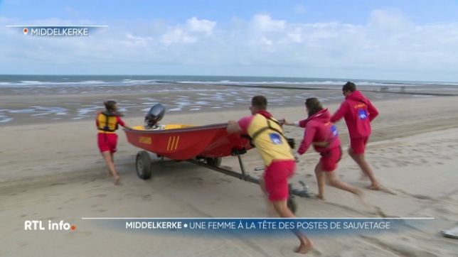 A la côte belge, pour la première fois, c'est une femme qui a pris la tête des postes de sauvetage à Middelkerke. L'occasion de rappeler avec elle les règles à suivre pour un séjour à la mer... sans danger.