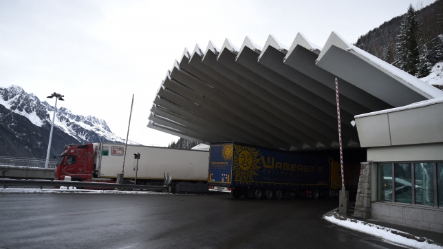 Le tunnel du Mont-Blanc.