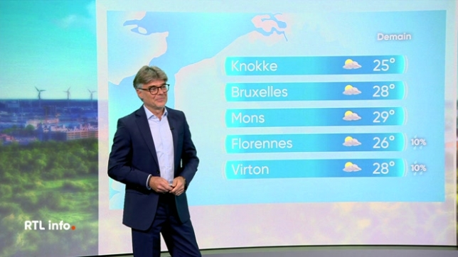 Les prévisions météo de Stephan van Bellinghen