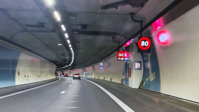 Le tunnel de Cointe repasse à une limite de 80 km/h